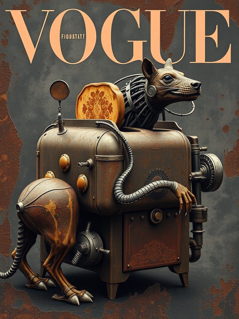 Surreal Fine Art Photograph in a Burgundy and Gold Aesthetic