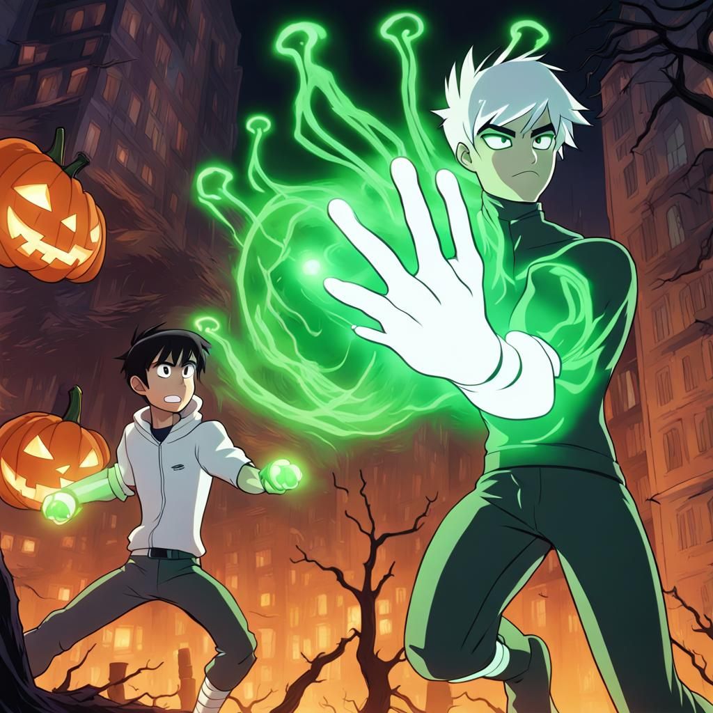 Danny Phantom Fights Ghost, Studio Ghibli Anime