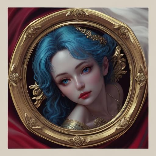 Photorealistic Cherub with Sharp Details and Focus