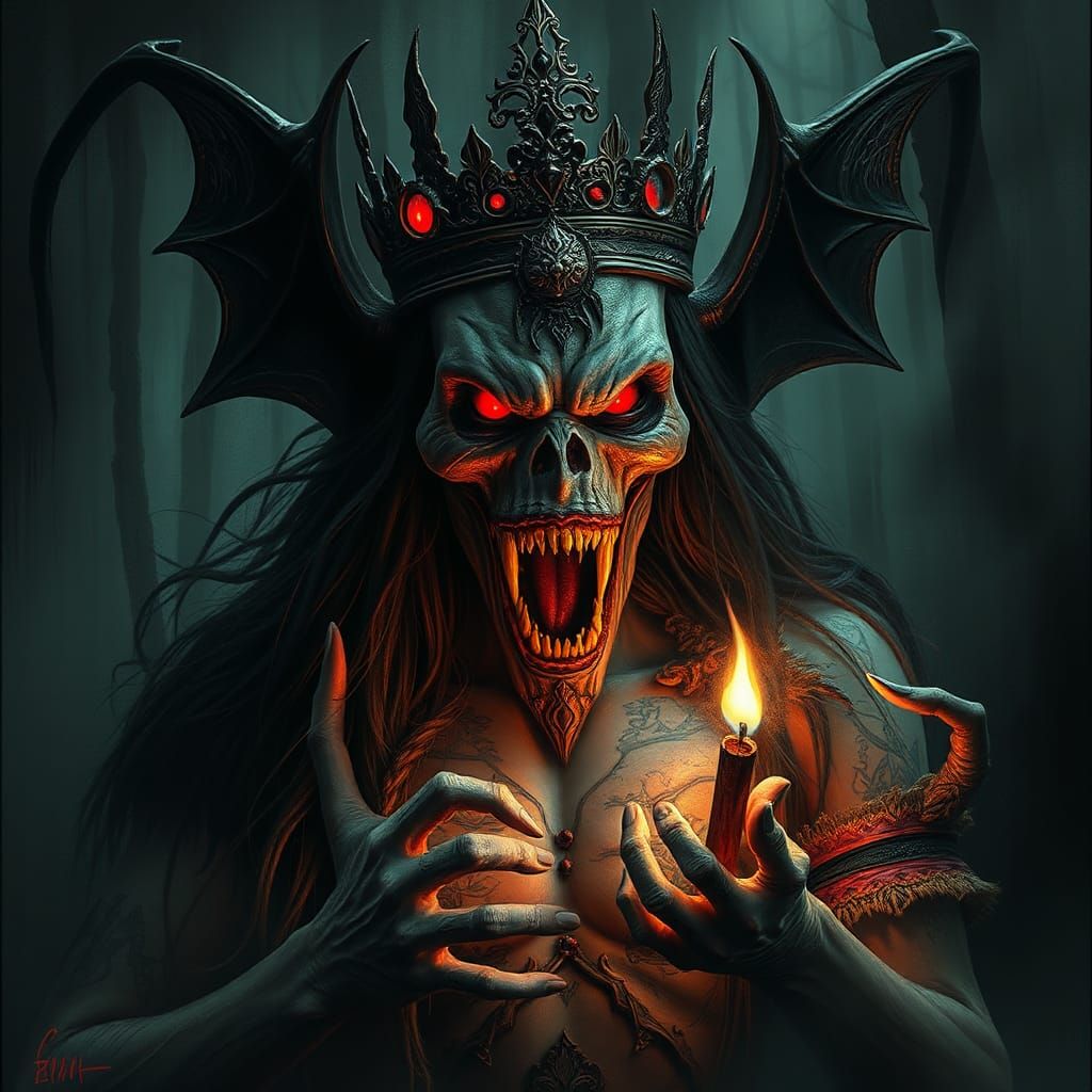 Diabolical Beauties of Haunting Nightmares