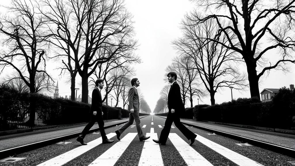 Yesterday: A Beatles Song Inspired Image