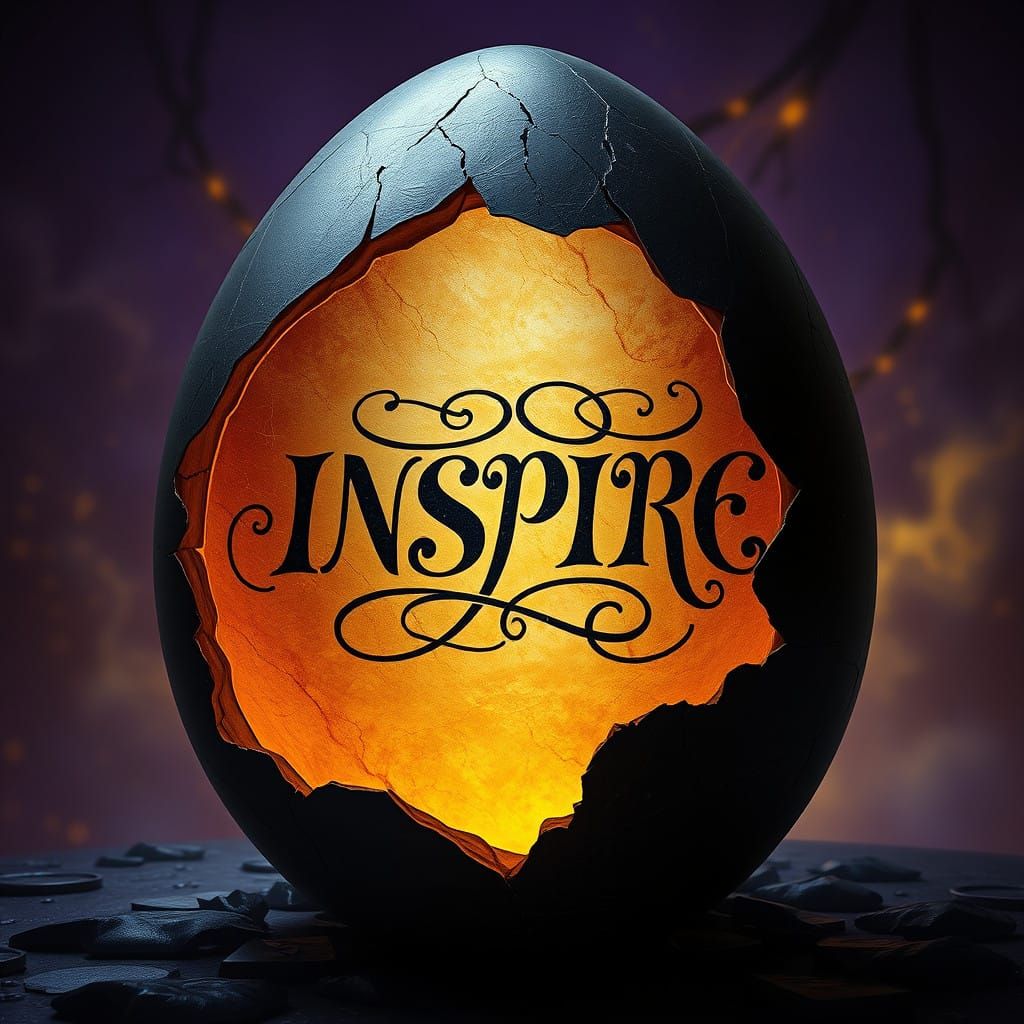 Ancient, Mystical Egg Unfolds to Reveal Divine Inspiration