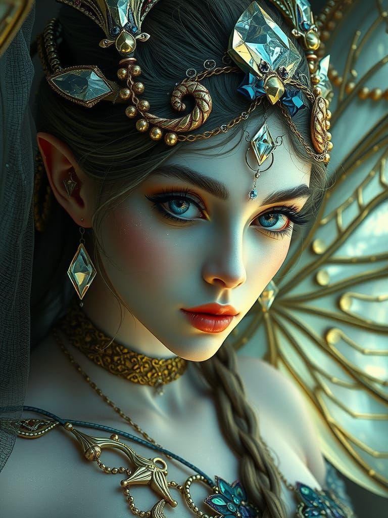 a mystical and fantastical woman