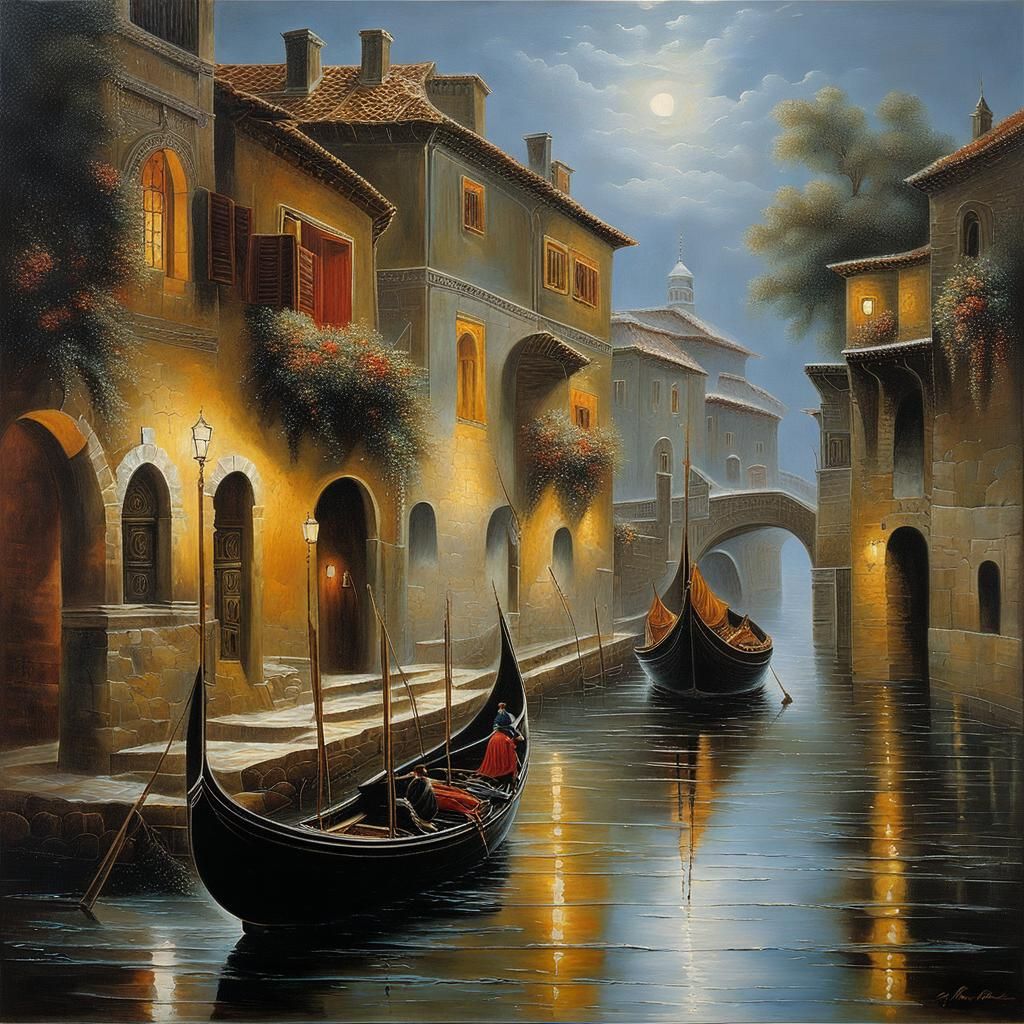 Surreal Fantasy Landscape in Pastel Colors