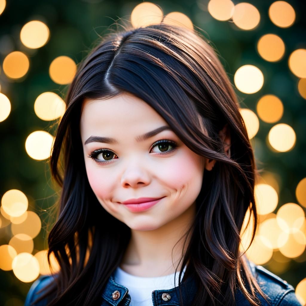 Miranda Cosgrove Portrait in Natural Lighting