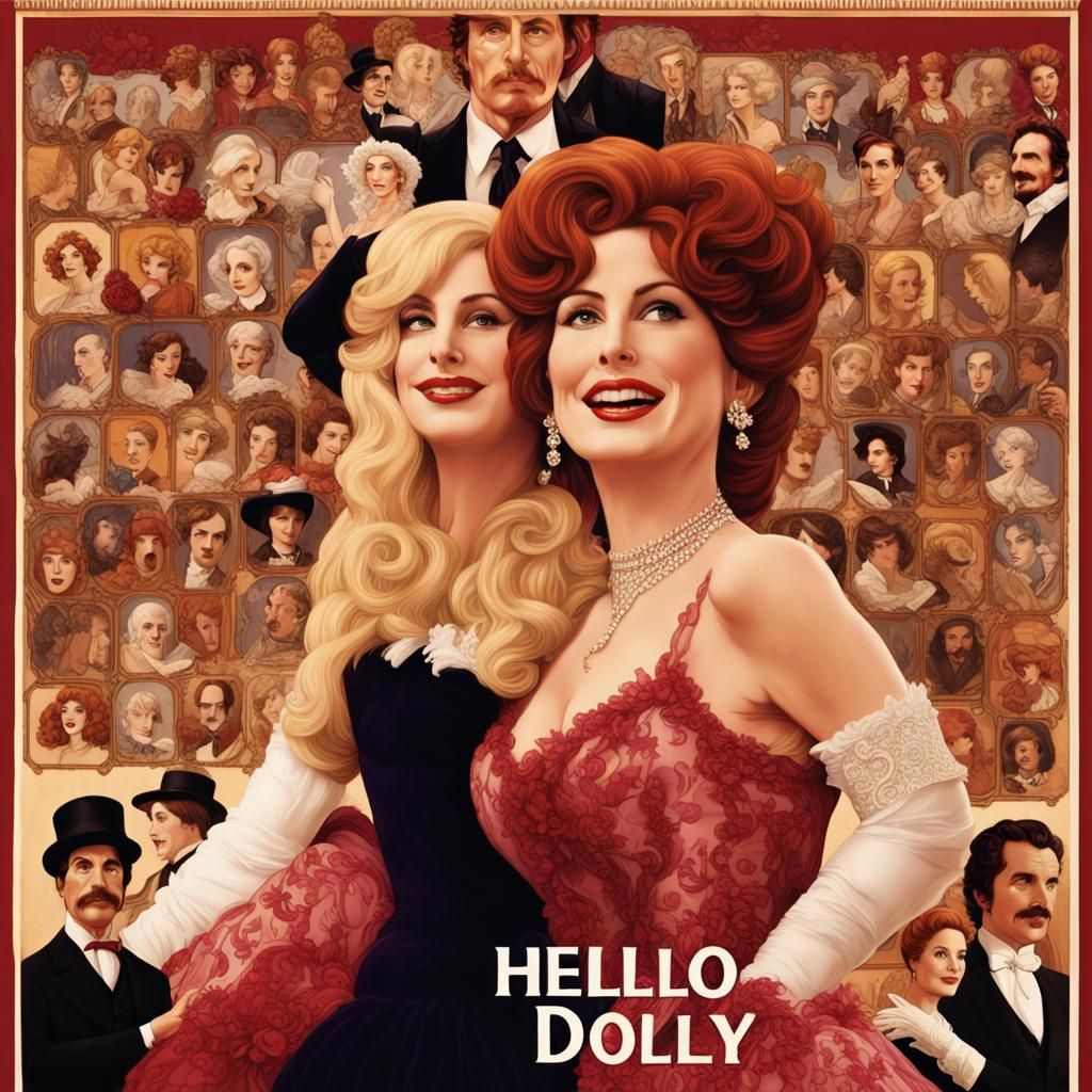 Hello Dolly Poster Reimagined with New Cast