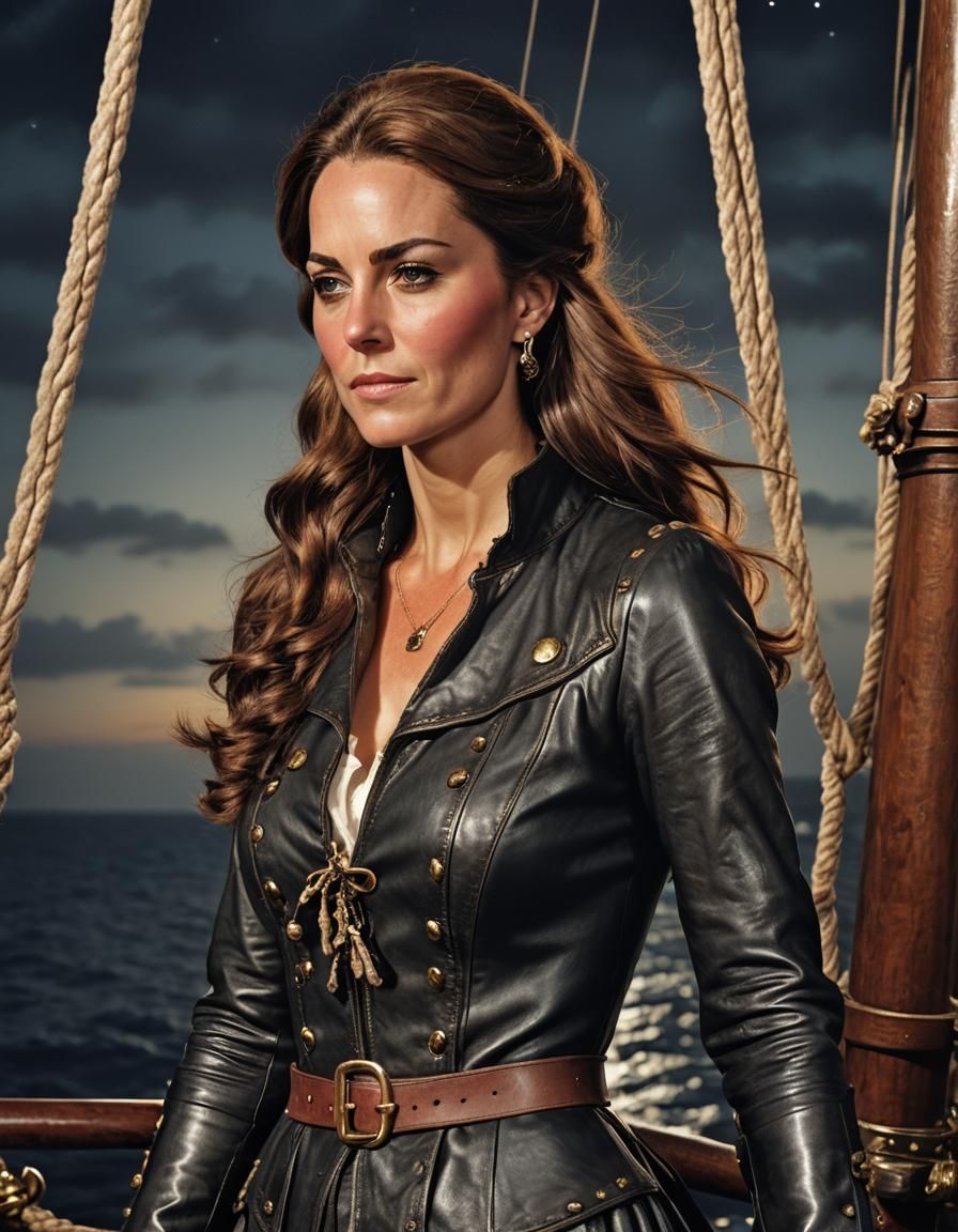 Kate Middleton... Pirate of the Caribbean...