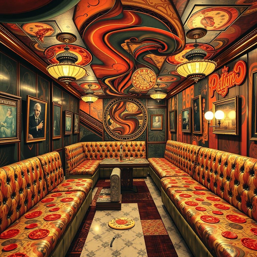 Transporter Room Glitch: Pizza Parlor Edition