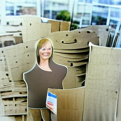 Simple Cardboard Cutout
