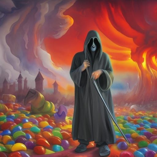 Death in a Field of Skittles II