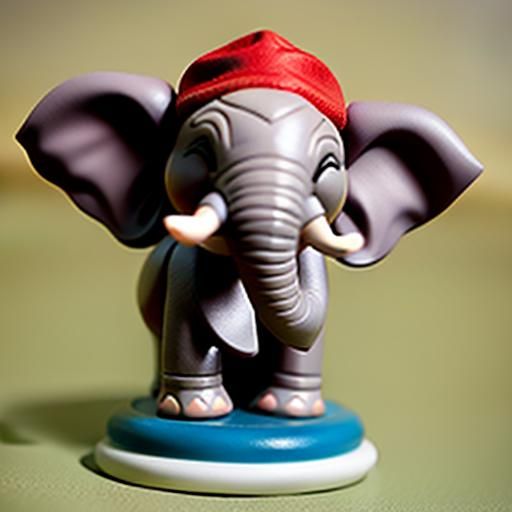 Bobble Head Elephant ⁷