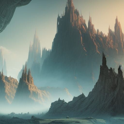 Detailed Matte Painting: Dust in the Wind