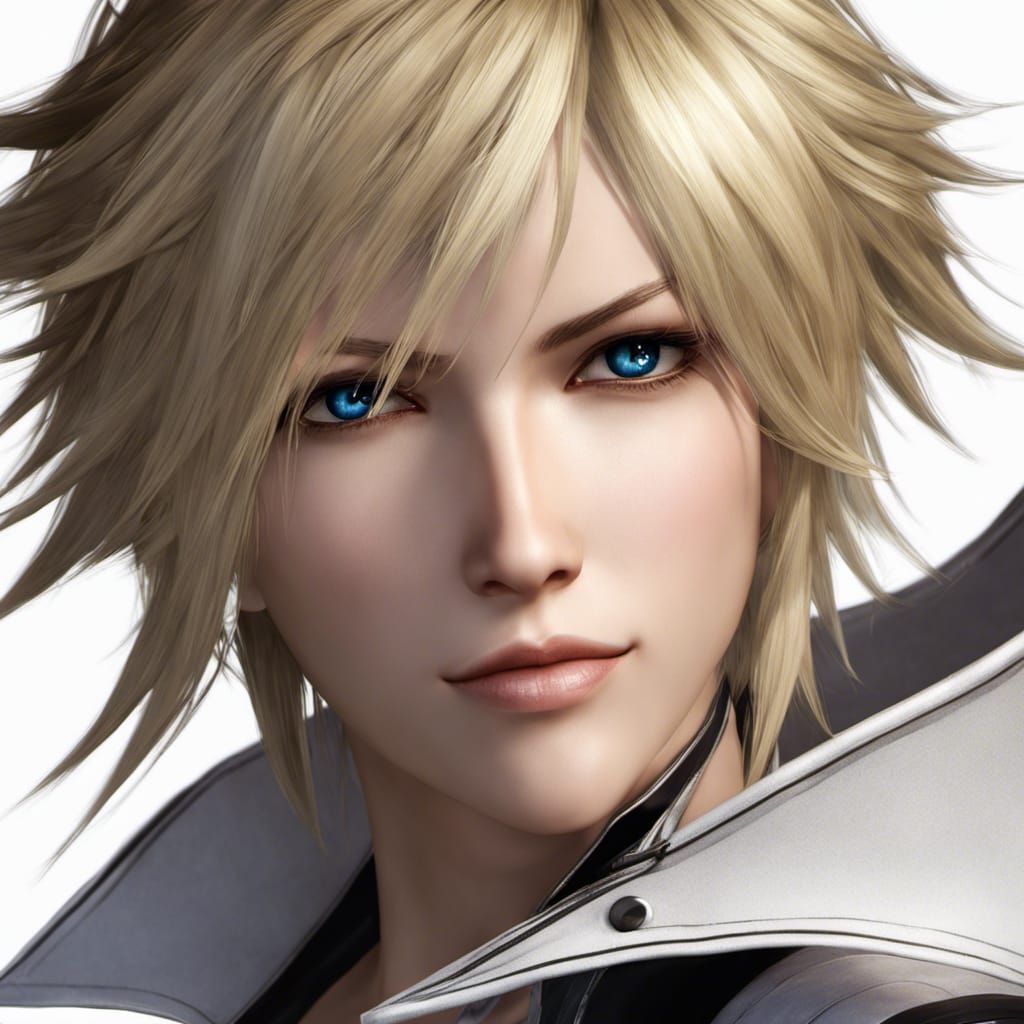 Anime Portrait of Lunafreya Nox Fleuret in MAPPA Style