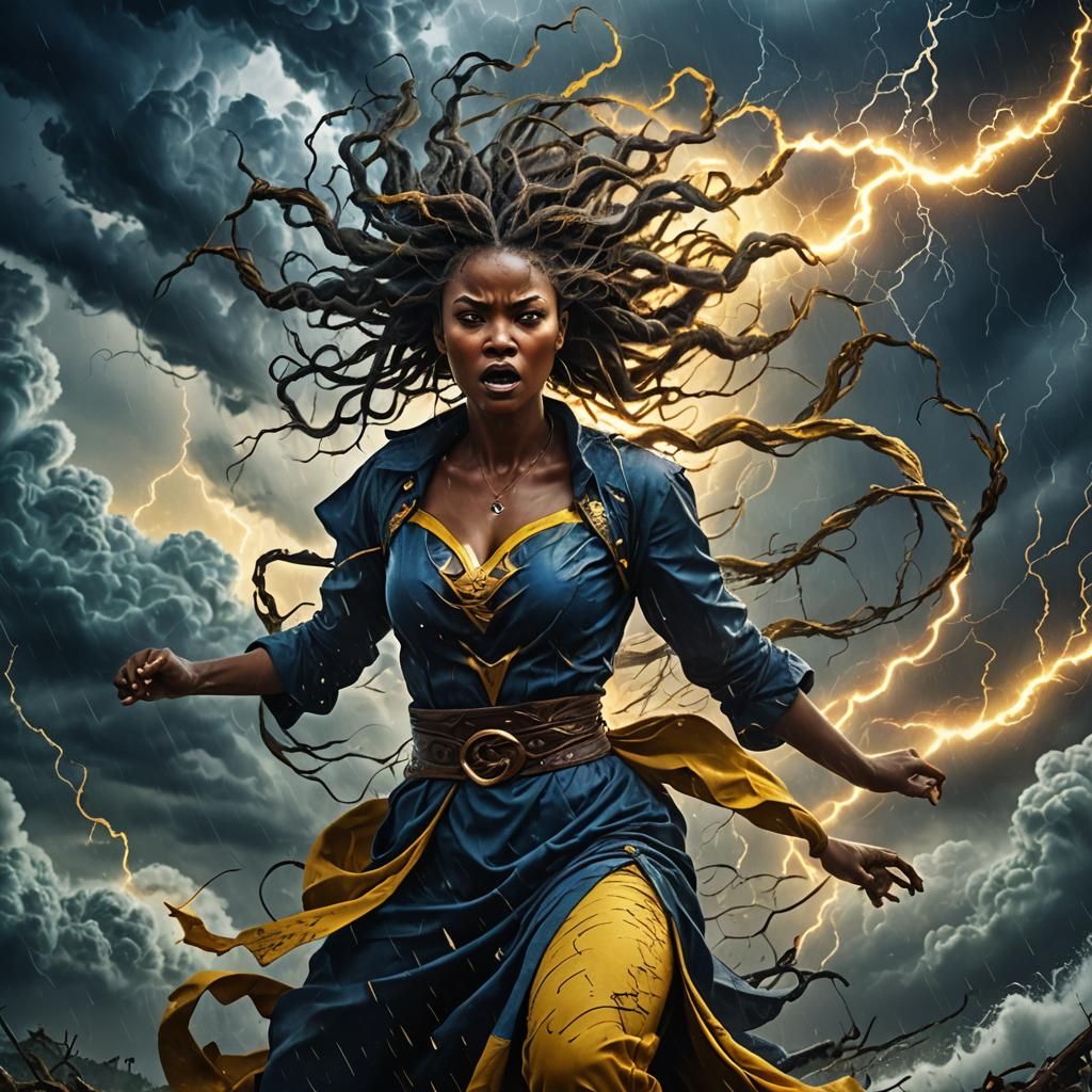 Storm's Rage: A Digital Matte Painting