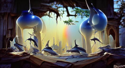 Dolphin's Eye View: An Underwater Fantasy