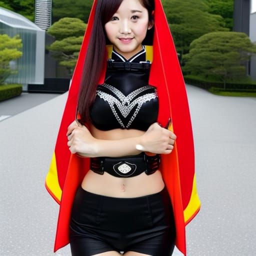 Anime Catgirl Head and Shoulders Portrait