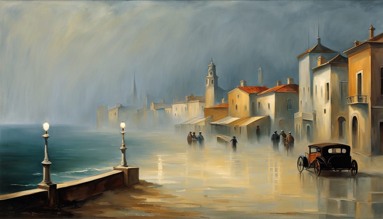 High tide and low fog