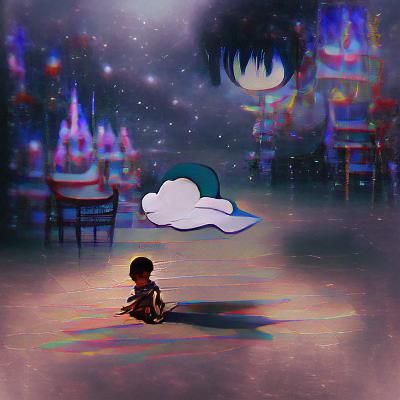 Lonely Child Lost in a Dream