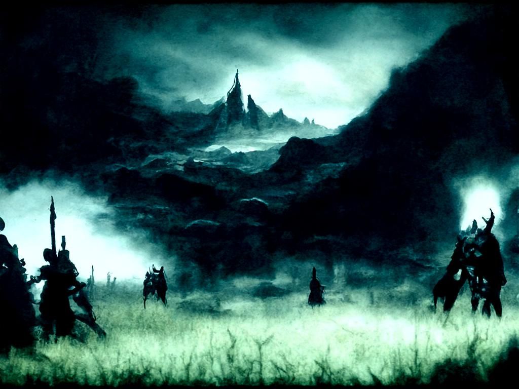 Surreal Darklands Landscape