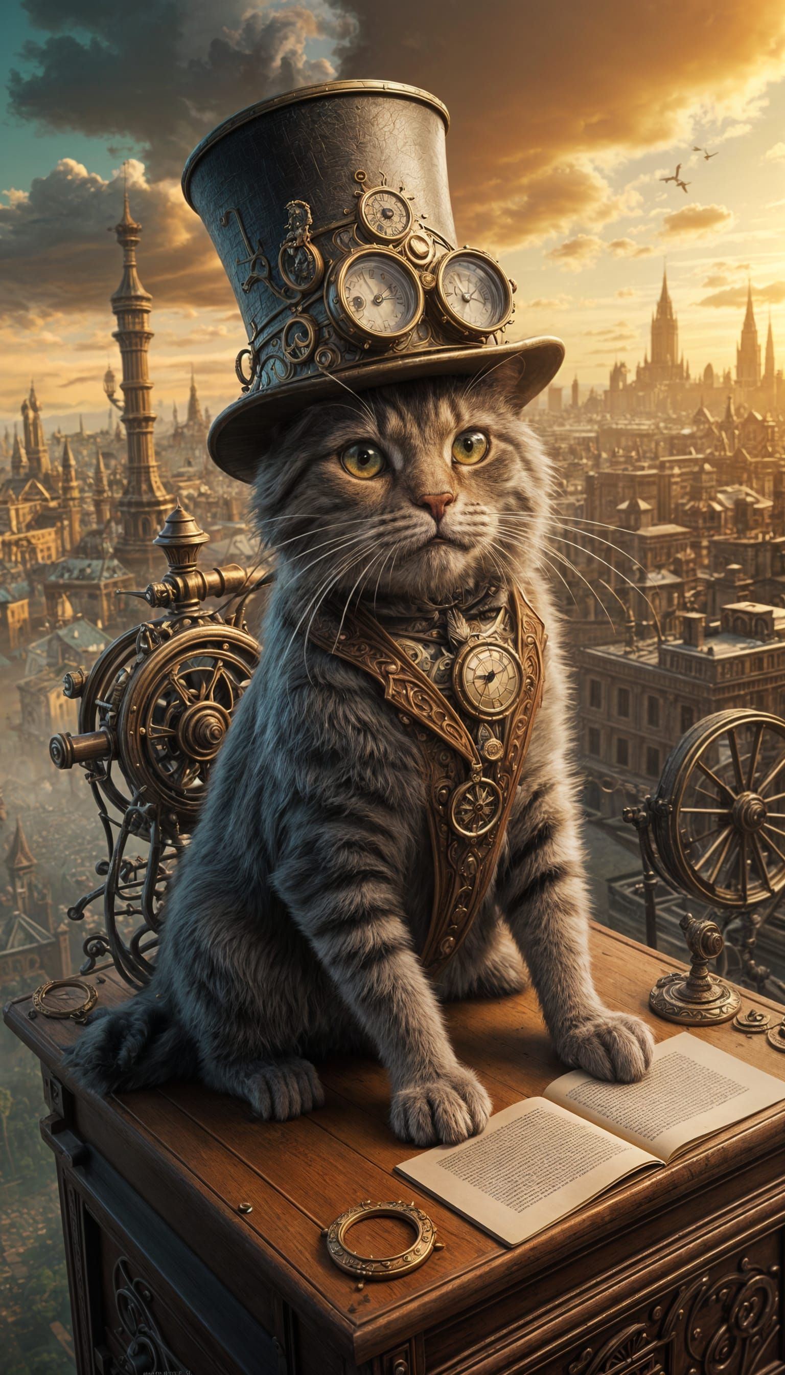 Steampunk Cat