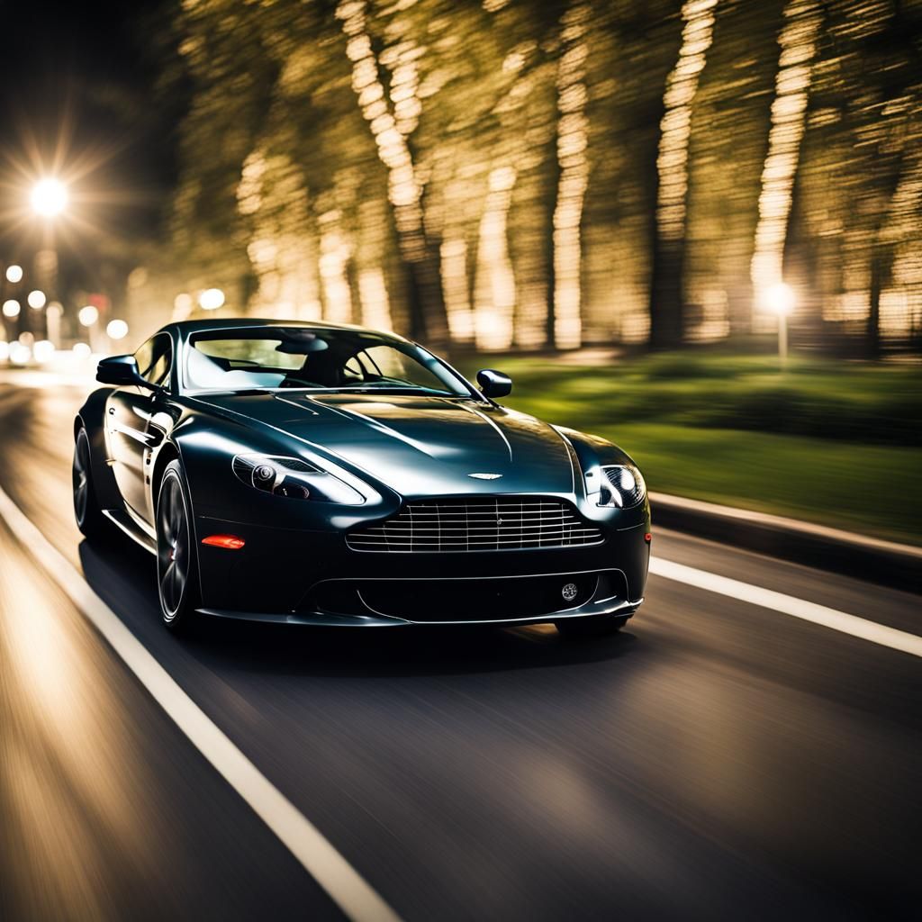 Aston Martin Vantage V12: Professional Automotive Photograph...