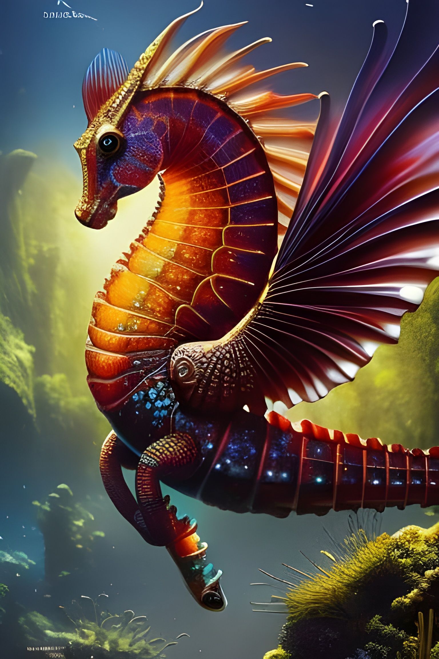 Seahorse dragon