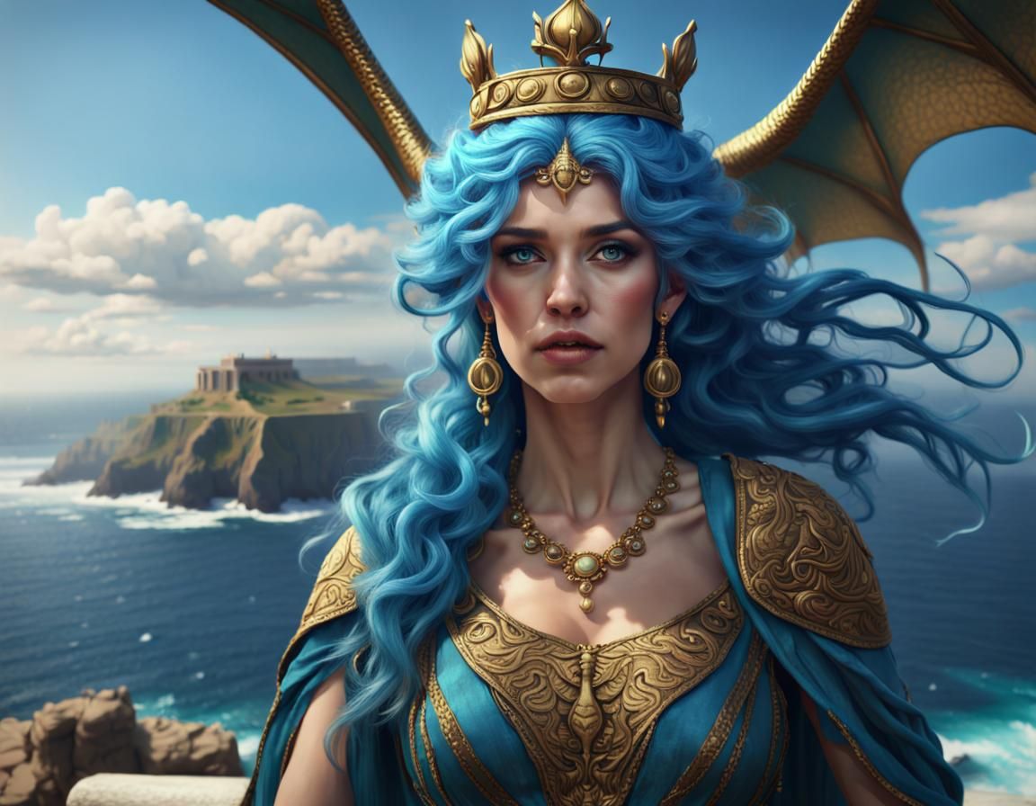 Blue Dragon Queen