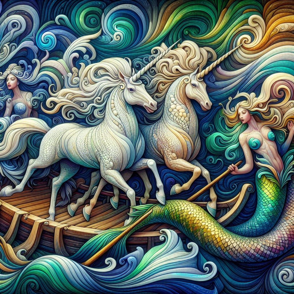 Unicorns and Mermaids on a Raft: Fantastical Voyage