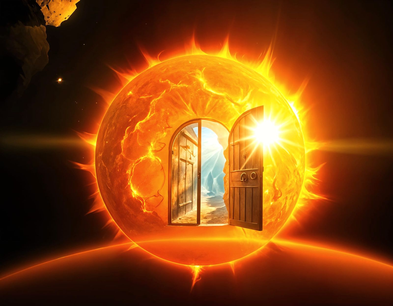 The Sun: Iron Door to an Icy Tunnel