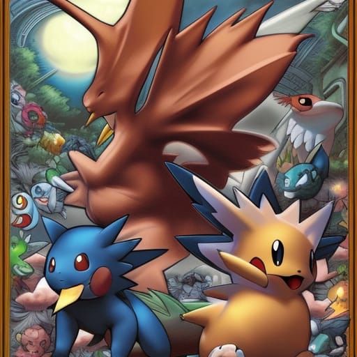 Pokemon Comic Book Art by Mark Brooks