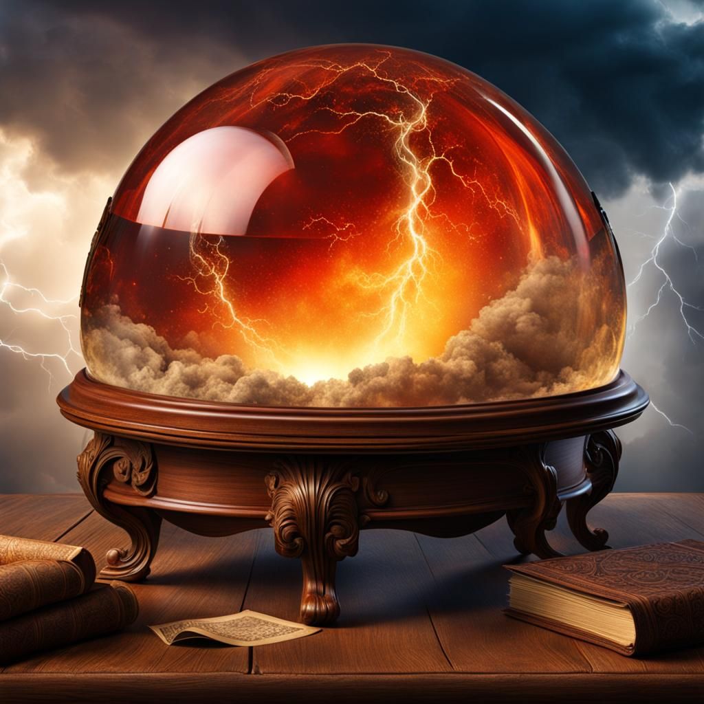 Crystal Ball Reveals Impending Storm