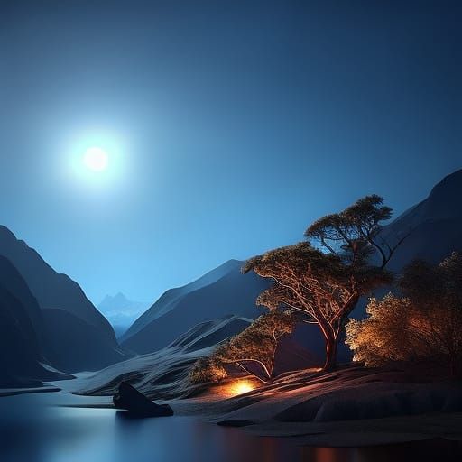 Cherry Blossoms Bouquet in Detailed Digital Art