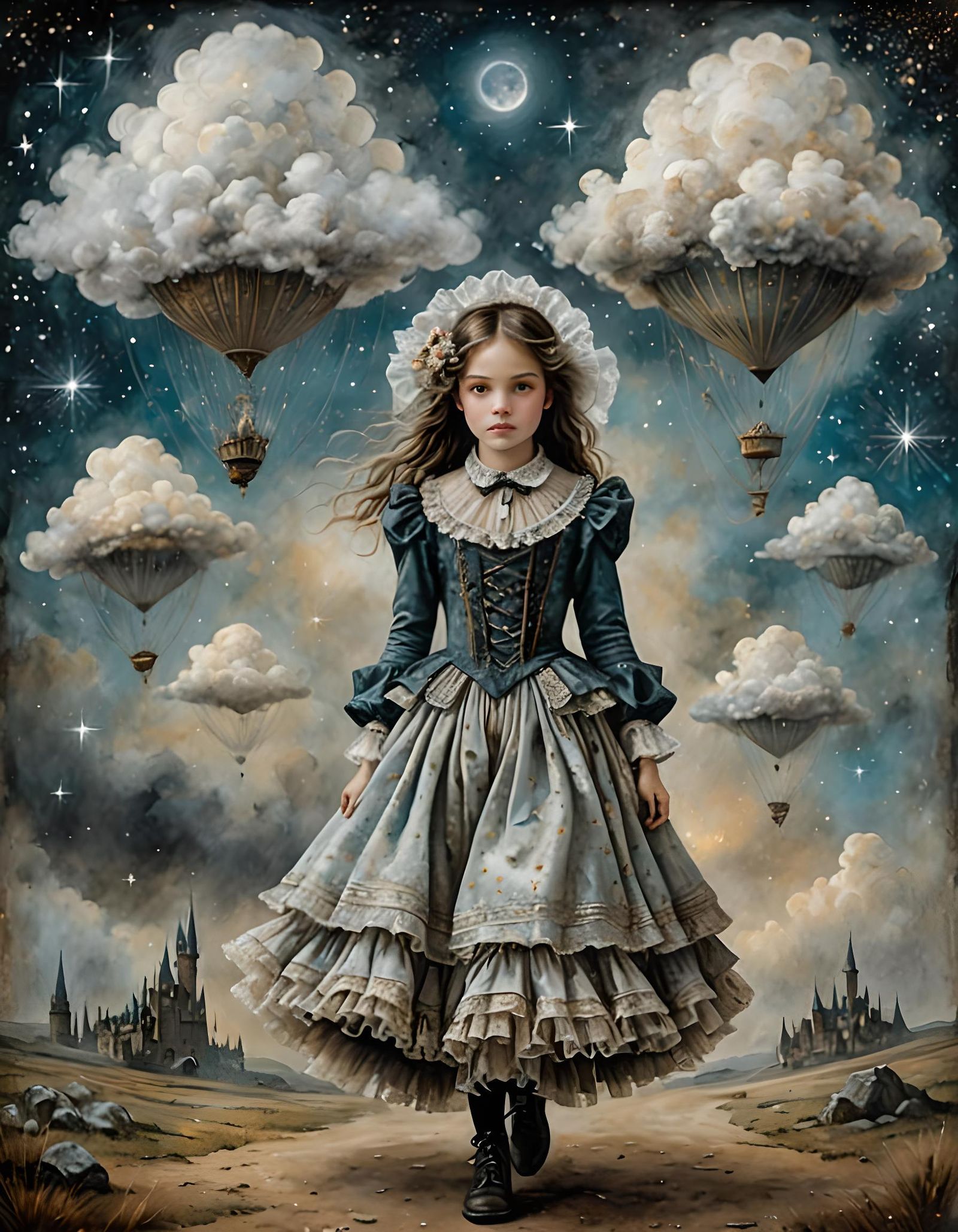 Clouds, come with me