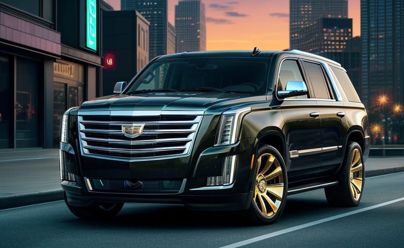 Cadillac Escalade Concept Art: Urban Dusk