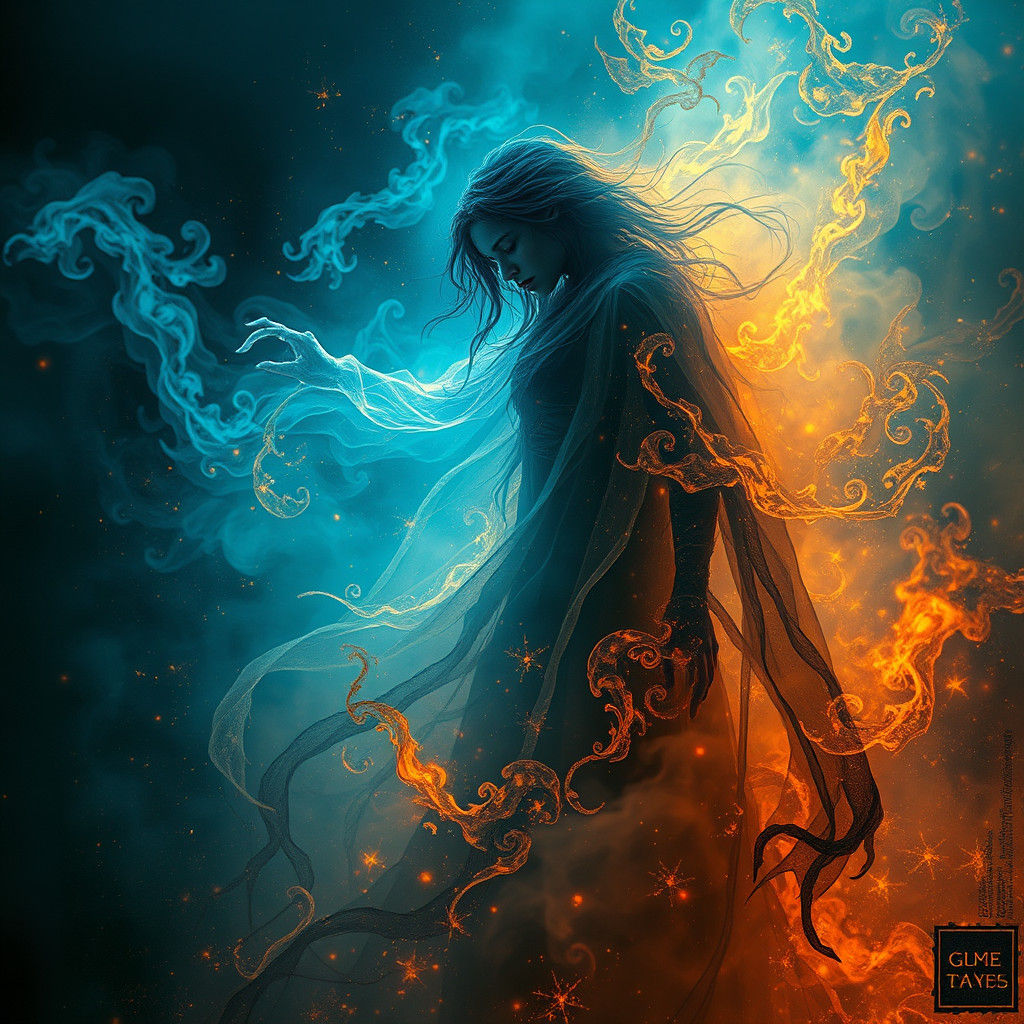 Ethereal Specter Lingering Between Life and Death