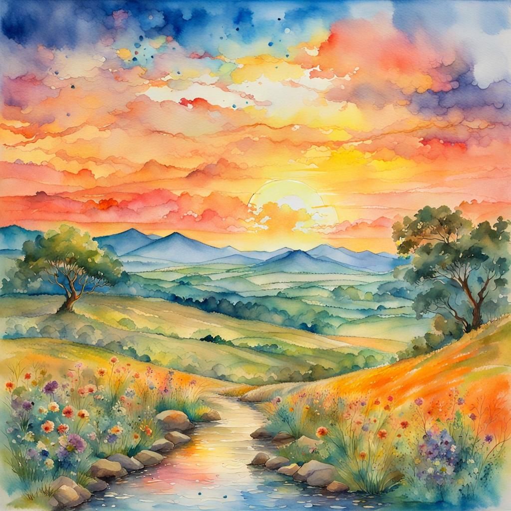 Beautiful summers in real nature