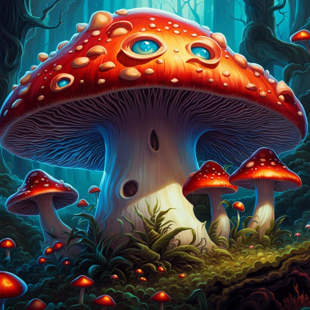 Giant mushroom