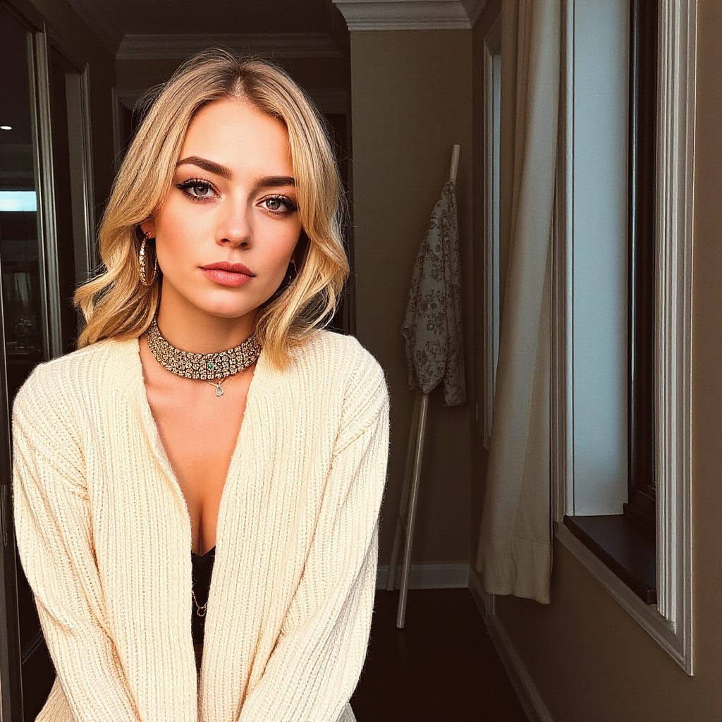 Dark Eyes Shine Bright in a Moody Nighttime Drive