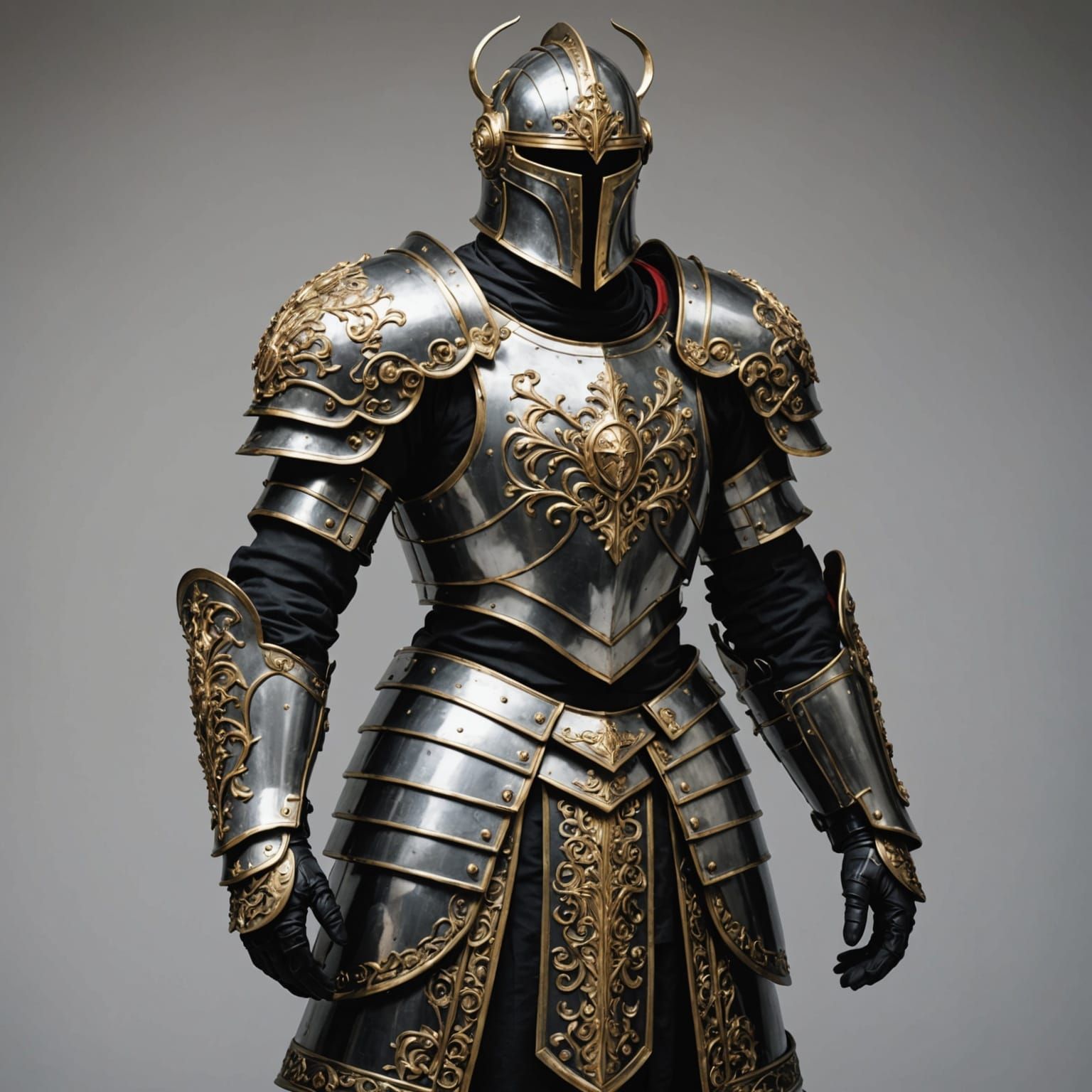 Medieval Mezzo-Lord Armor in Vibrant Color