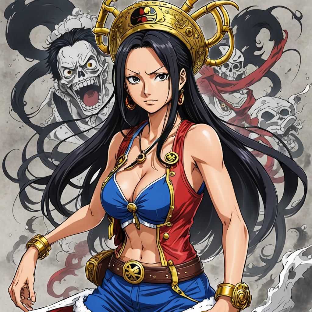 Boa Hancock Anime Key Visual