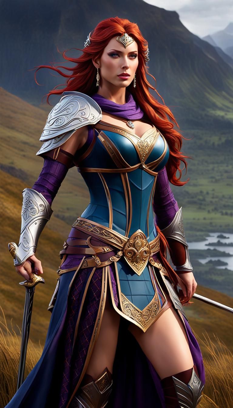 Queen Scathach of Skye: Highland Warrior