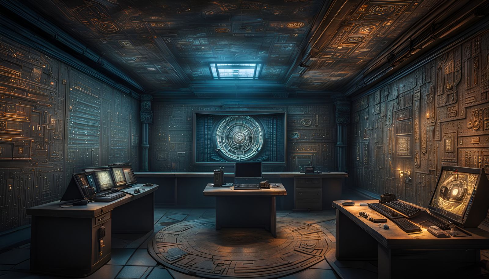 The Cypher Vault & Hacker Den (V2), by Lord Elboron