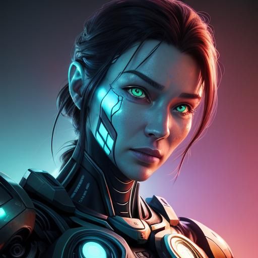 Organic Life Meets Cybernetic Enhancements