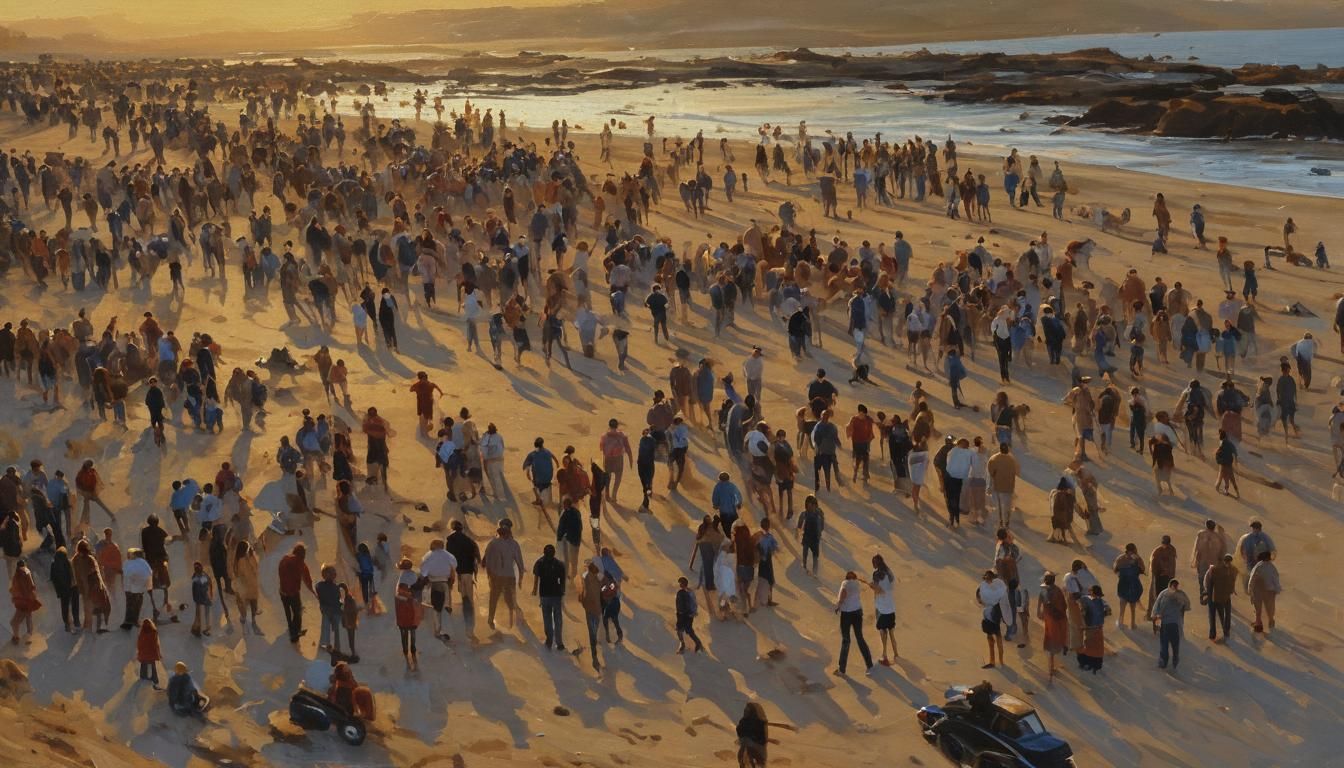 Vibrant Oil Painting in James Gurney Style