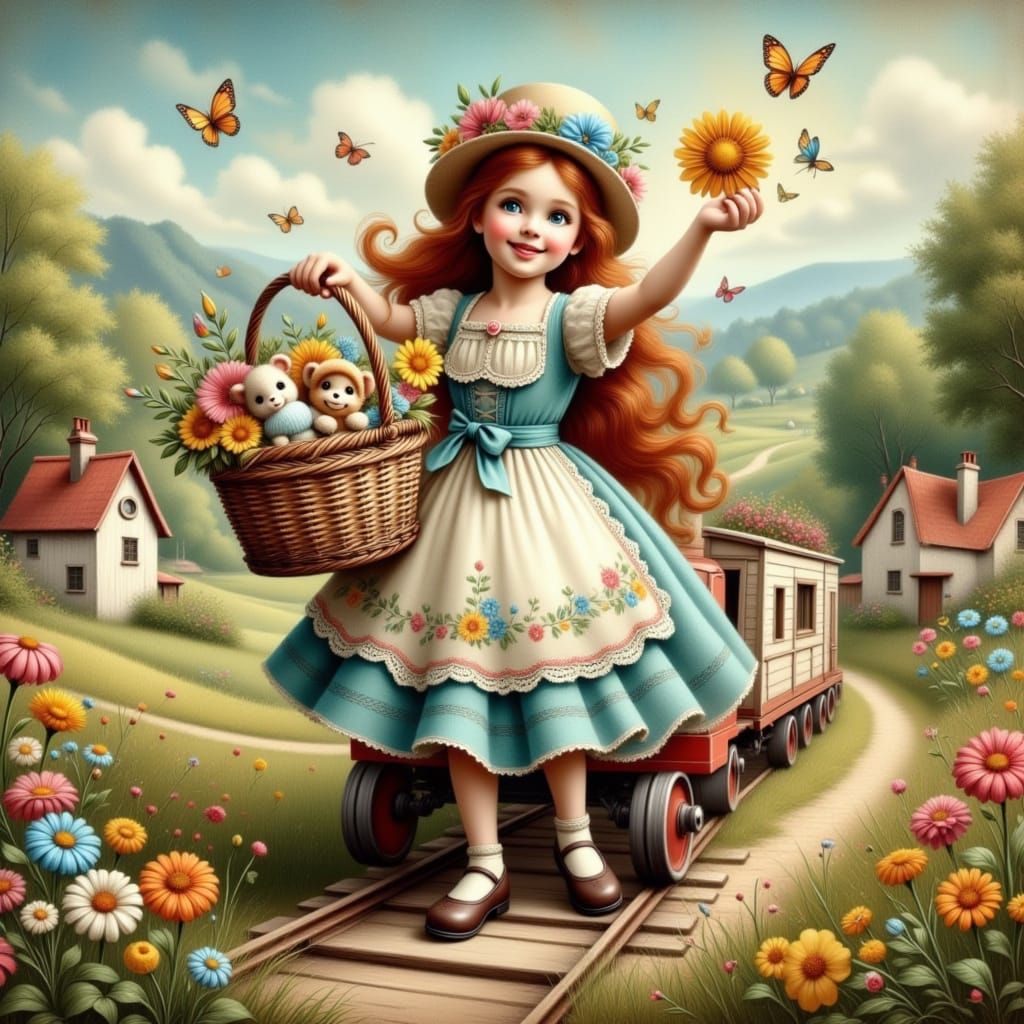 Whimsical illustration