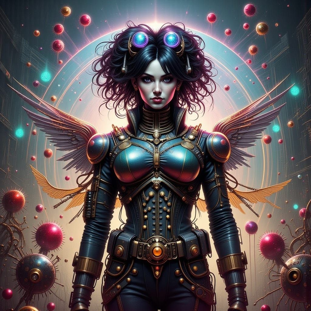 Sci-Fi Character in Futuristic Setting