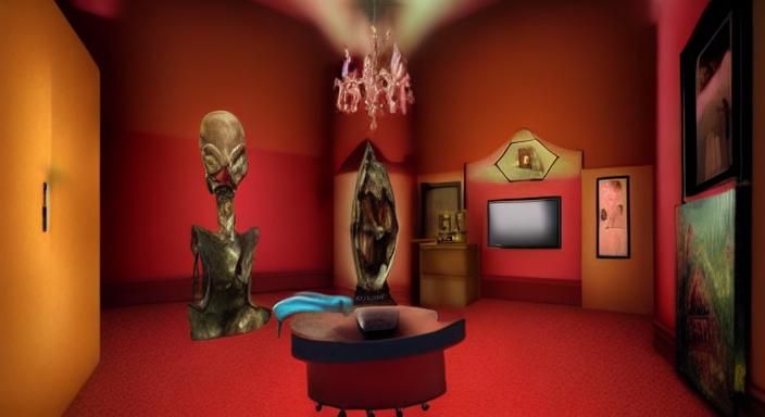 surrealism room