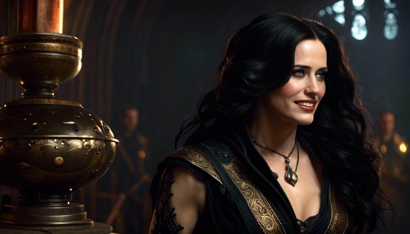 Eva Green as Yennefer from the Witcher