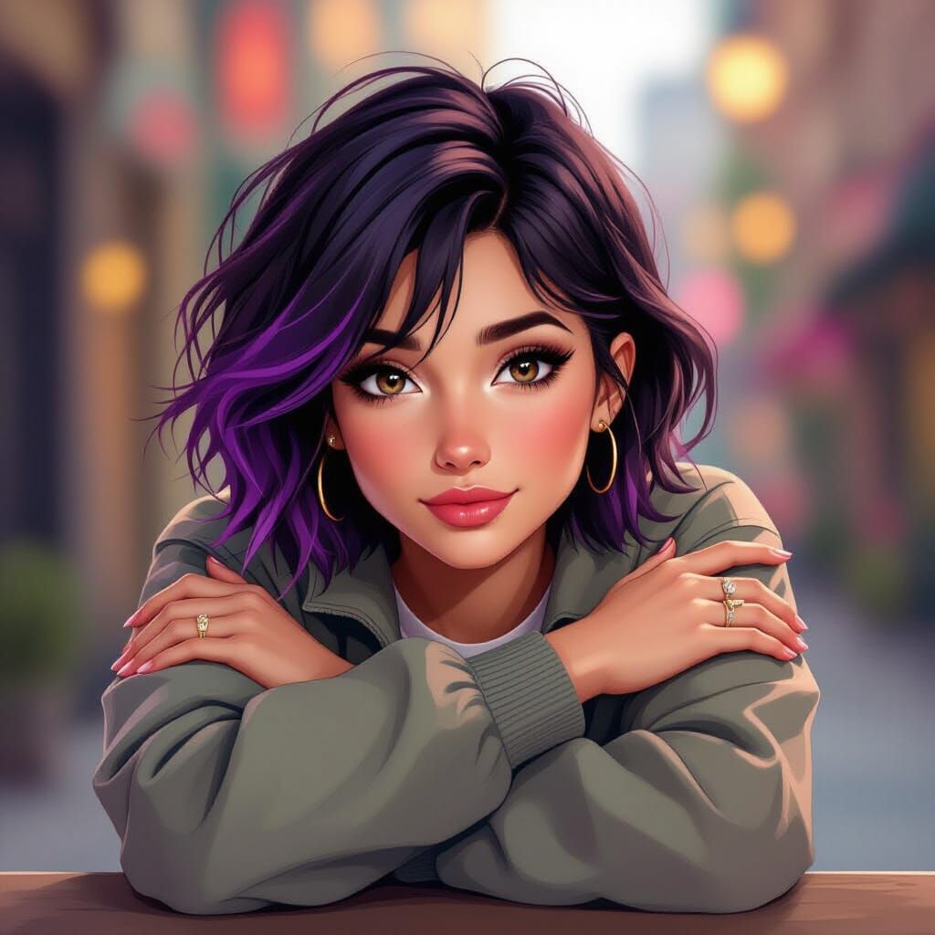 Receive a Comforting Hug: First-Person Digital Art