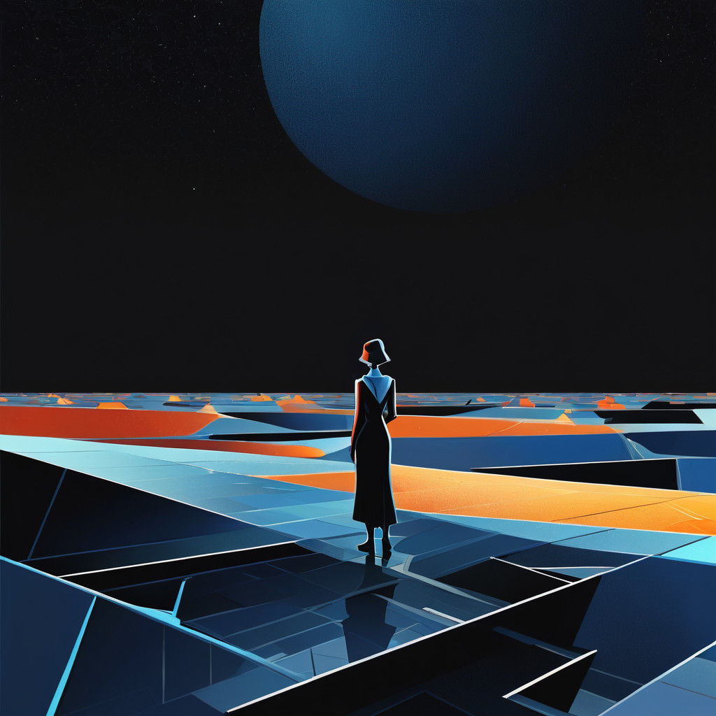 Woman on the Horizon